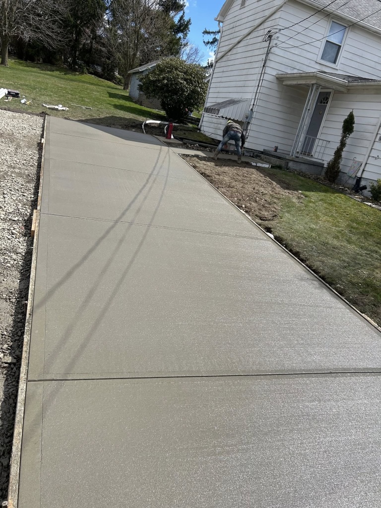 Finished Driveway Detail