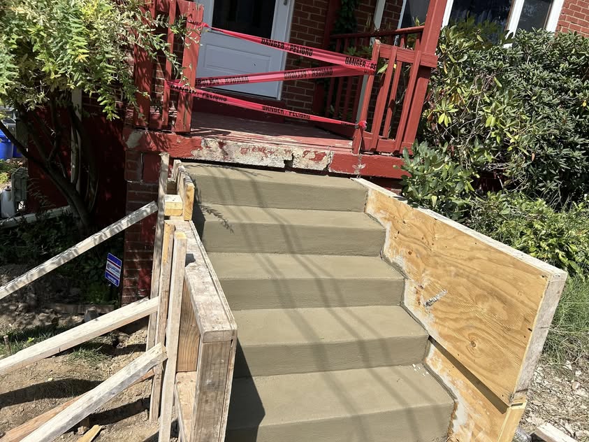 Steps to The Porch